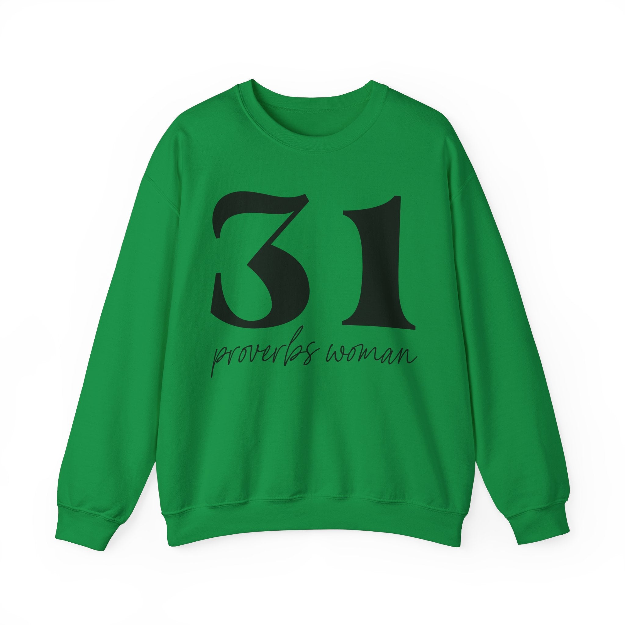 31 proverb woman Unisex Heavy Blend™ Crewneck Sweatshirt