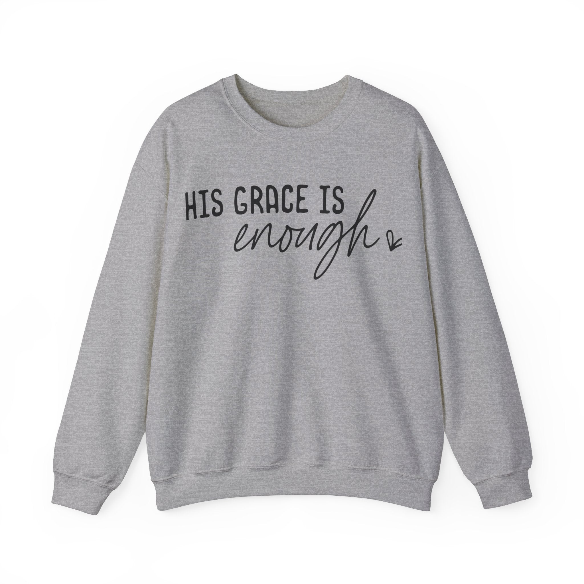 His Grace; Unisex Heavy Blend™ Crewneck Sweatshirt