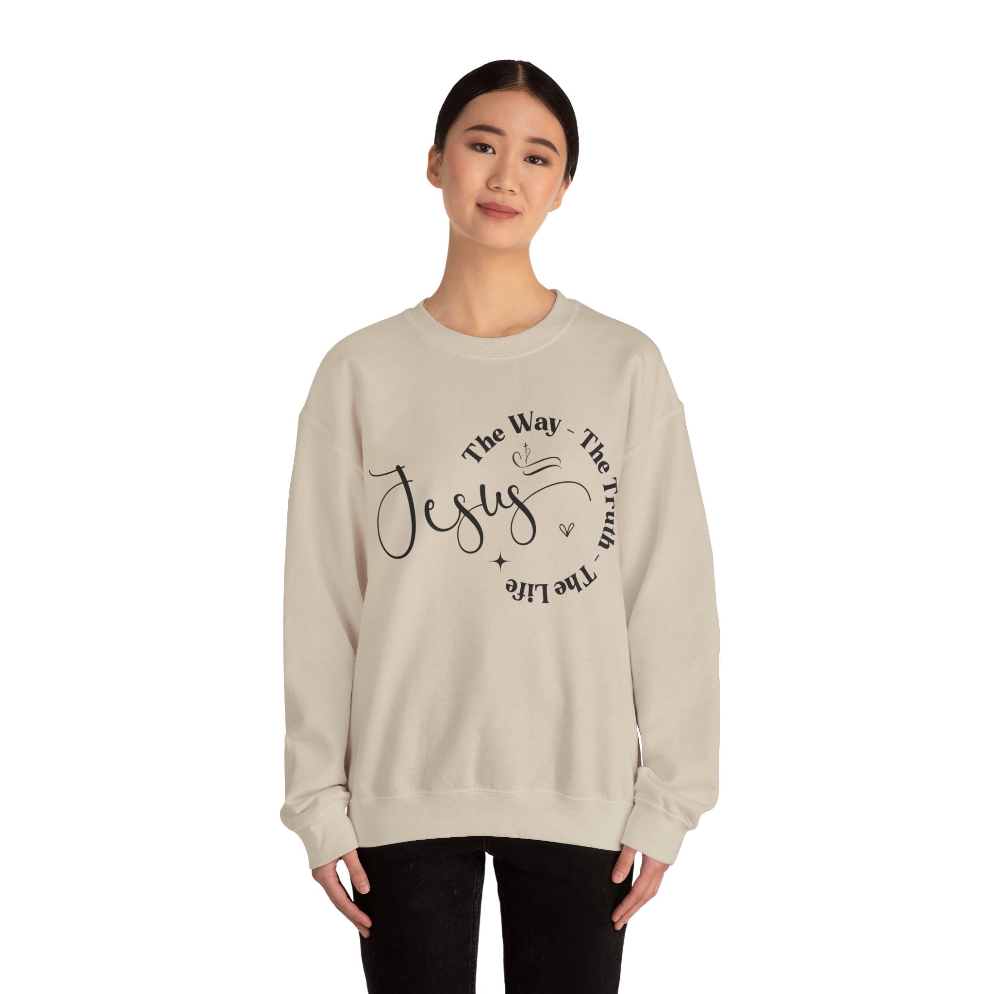 Jesus the Truth , Unisex Heavy Blend™ Crewneck Sweatshirt