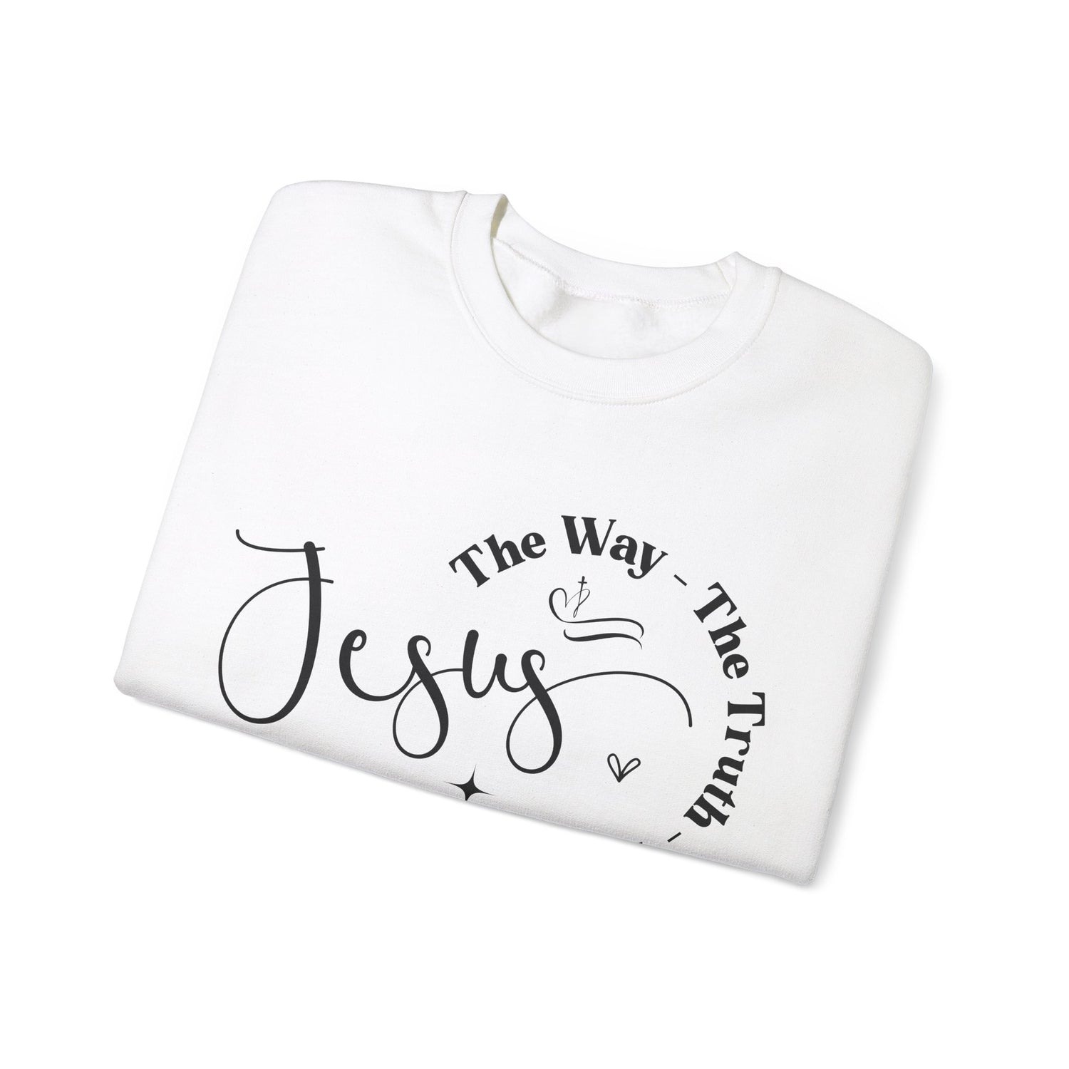 Jesus the Truth , Unisex Heavy Blend™ Crewneck Sweatshirt