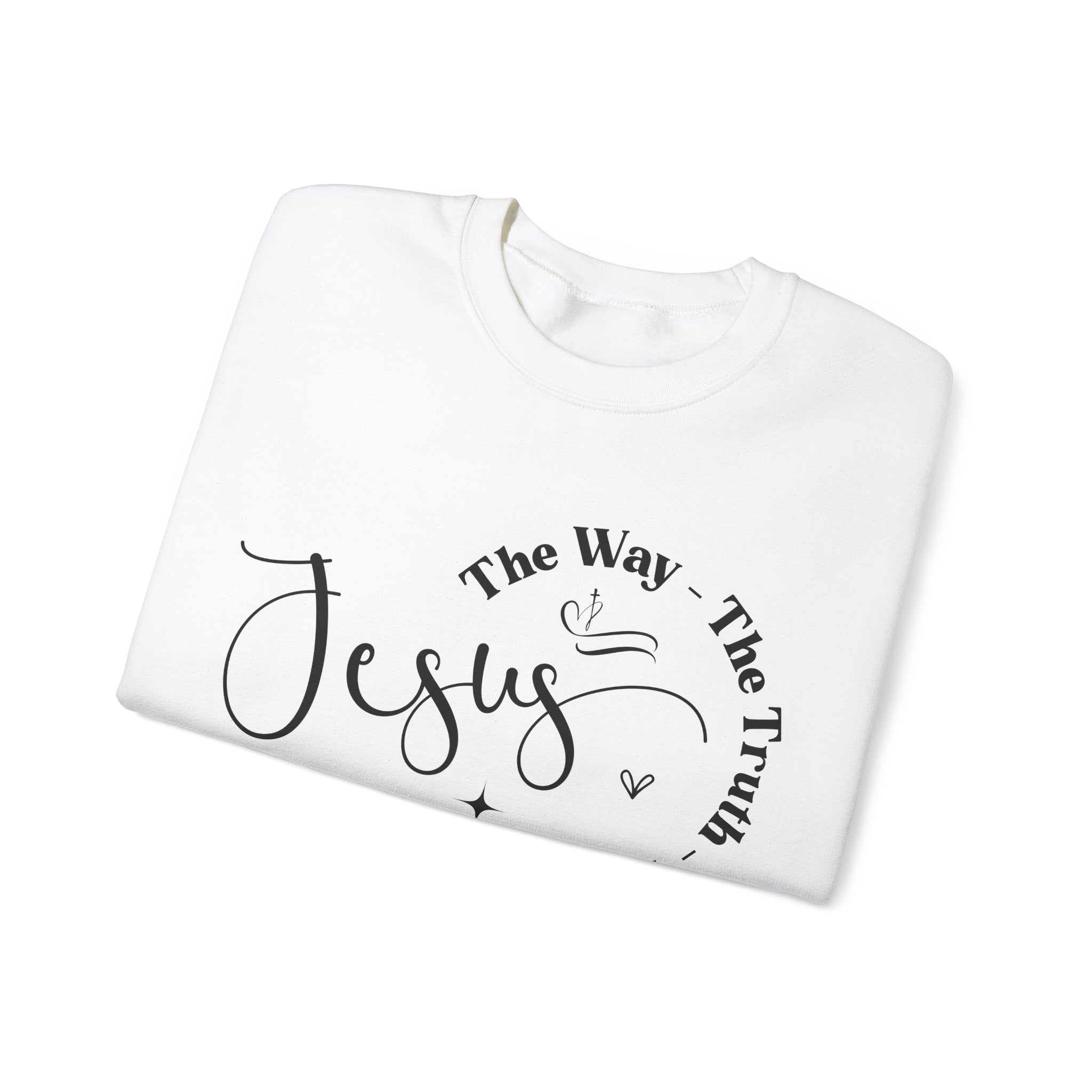 Jesus the Truth , Unisex Heavy Blend™ Crewneck Sweatshirt