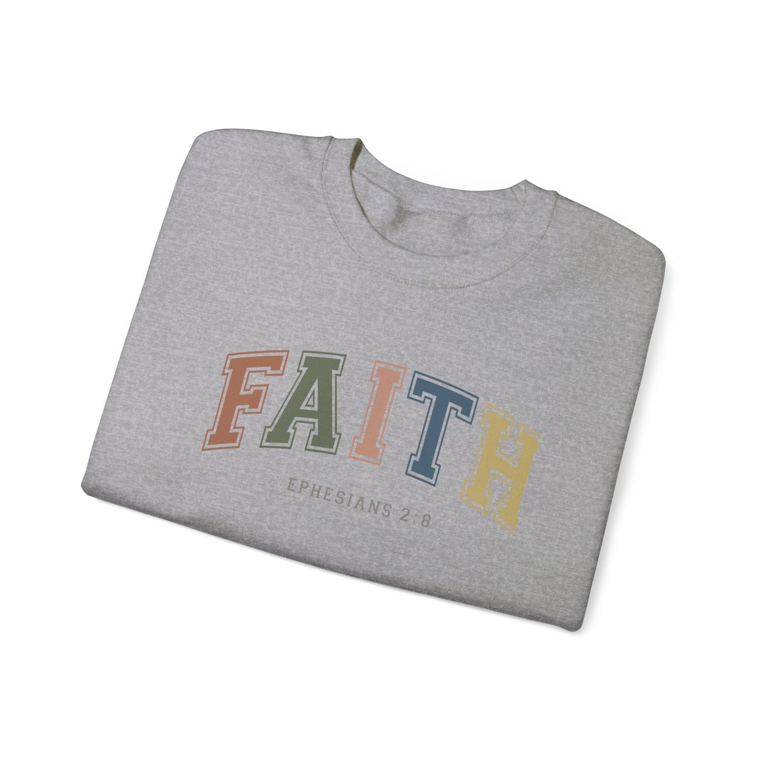 Faith Unisex Heavy Blend™ Crewneck Sweatshirt
