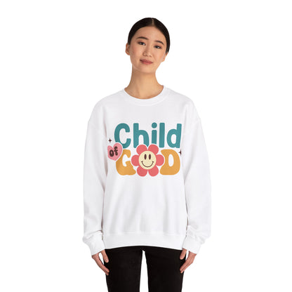 God is good; Unisex Heavy Blend™ Crewneck Sweatshirt