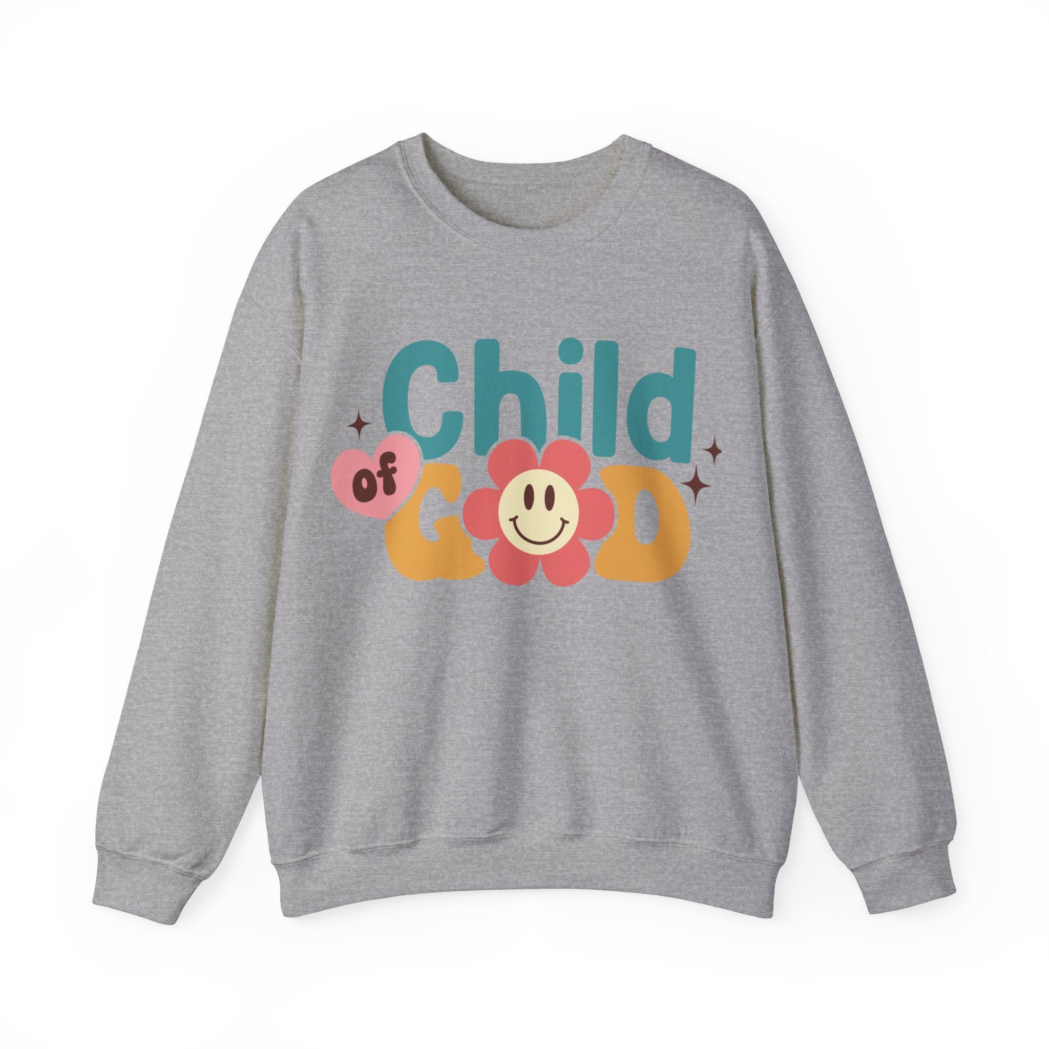 God is good; Unisex Heavy Blend™ Crewneck Sweatshirt
