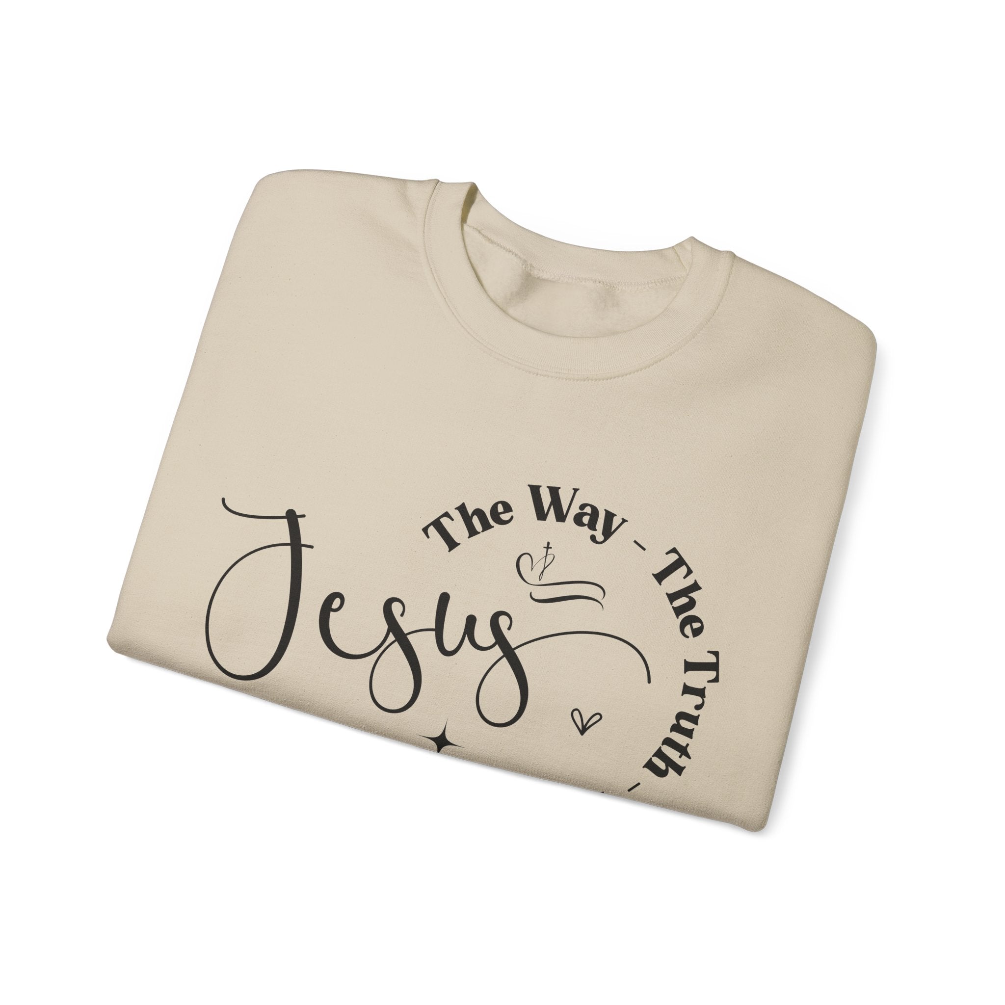 Jesus the Truth , Unisex Heavy Blend™ Crewneck Sweatshirt
