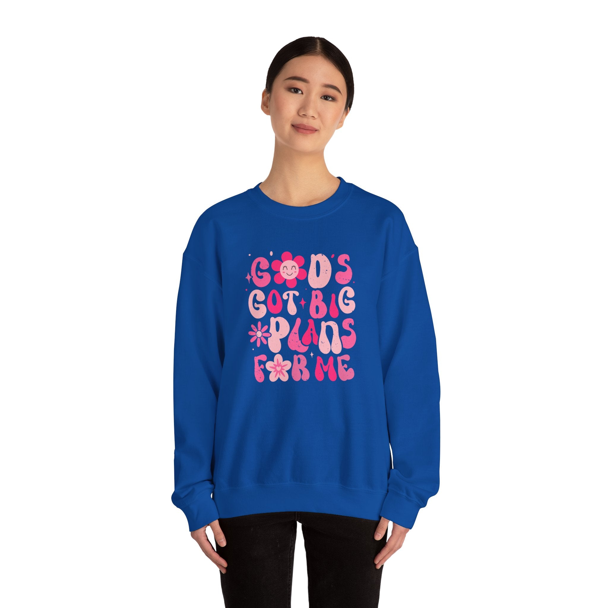God’s plan. Unisex Heavy Blend™ Crewneck Sweatshirt