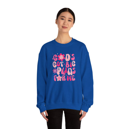 God’s plan. Unisex Heavy Blend™ Crewneck Sweatshirt