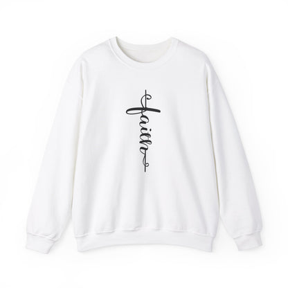 Faith, Unisex Heavy Blend™ Crewneck Sweatshirt
