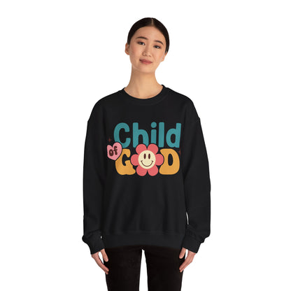 God is good; Unisex Heavy Blend™ Crewneck Sweatshirt