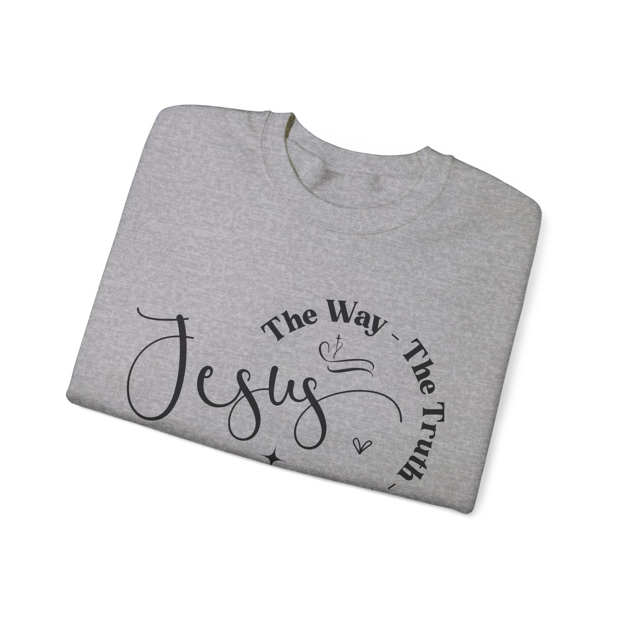 Jesus the Truth , Unisex Heavy Blend™ Crewneck Sweatshirt
