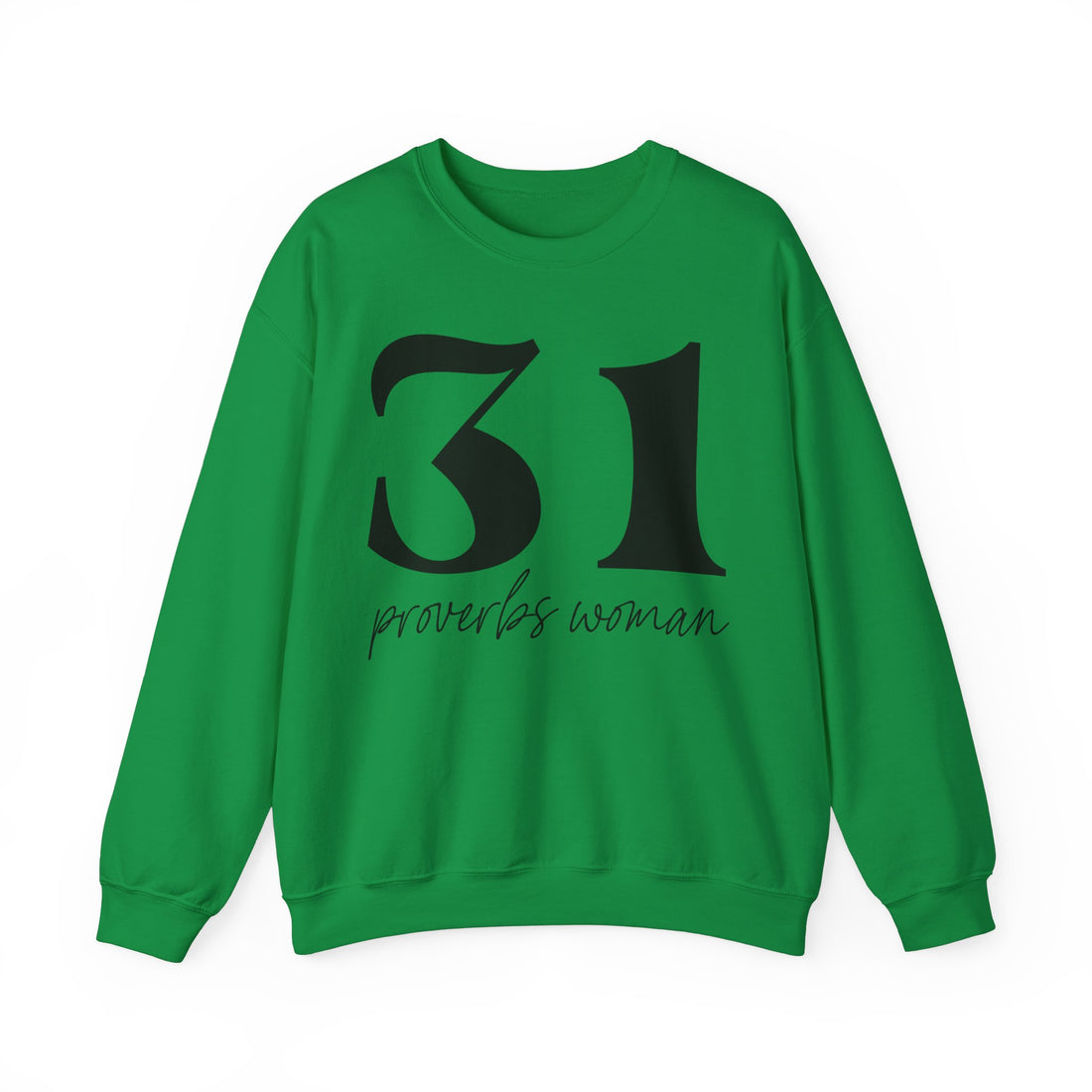 31 proverb woman Unisex Heavy Blend™ Crewneck Sweatshirt