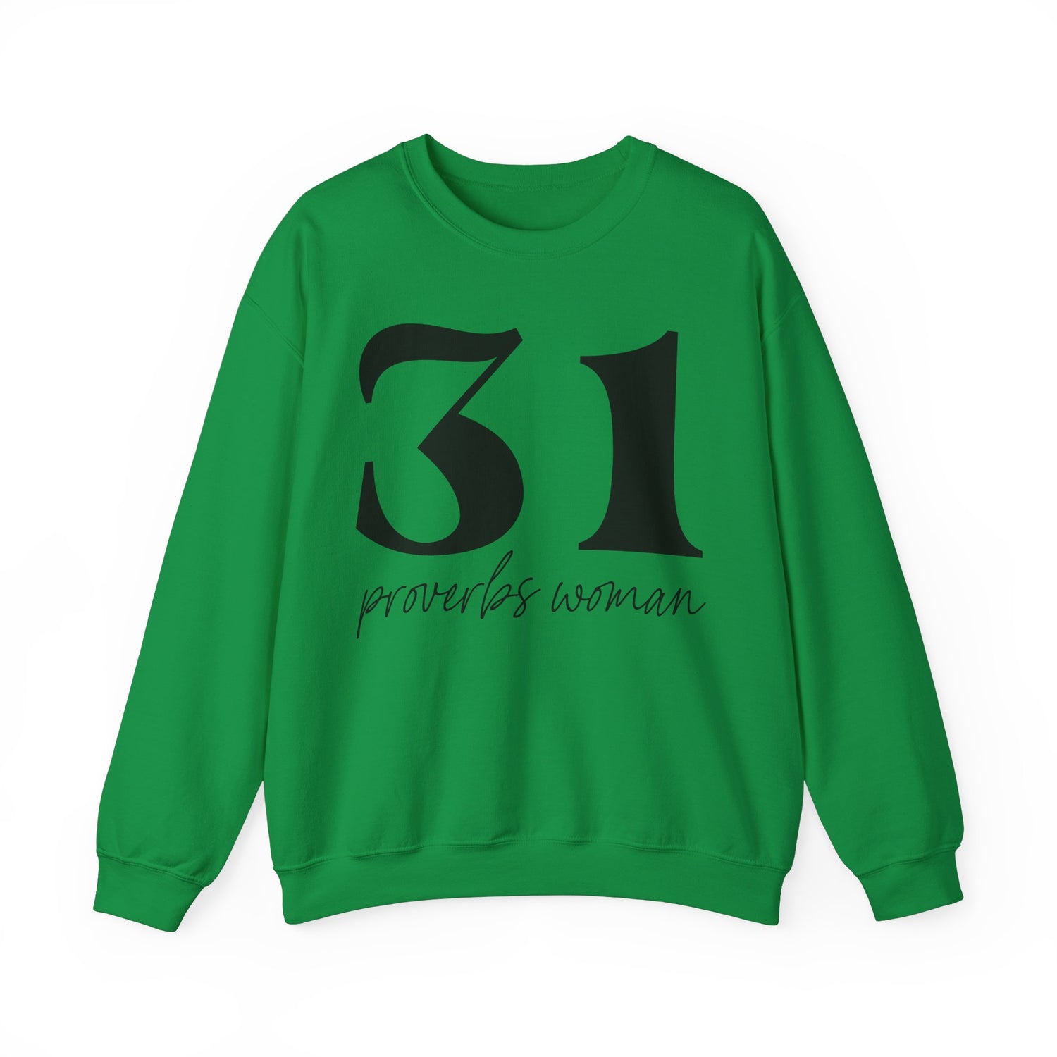 31 proverb woman Unisex Heavy Blend™ Crewneck Sweatshirt