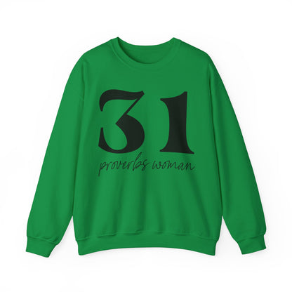31 proverb woman Unisex Heavy Blend™ Crewneck Sweatshirt