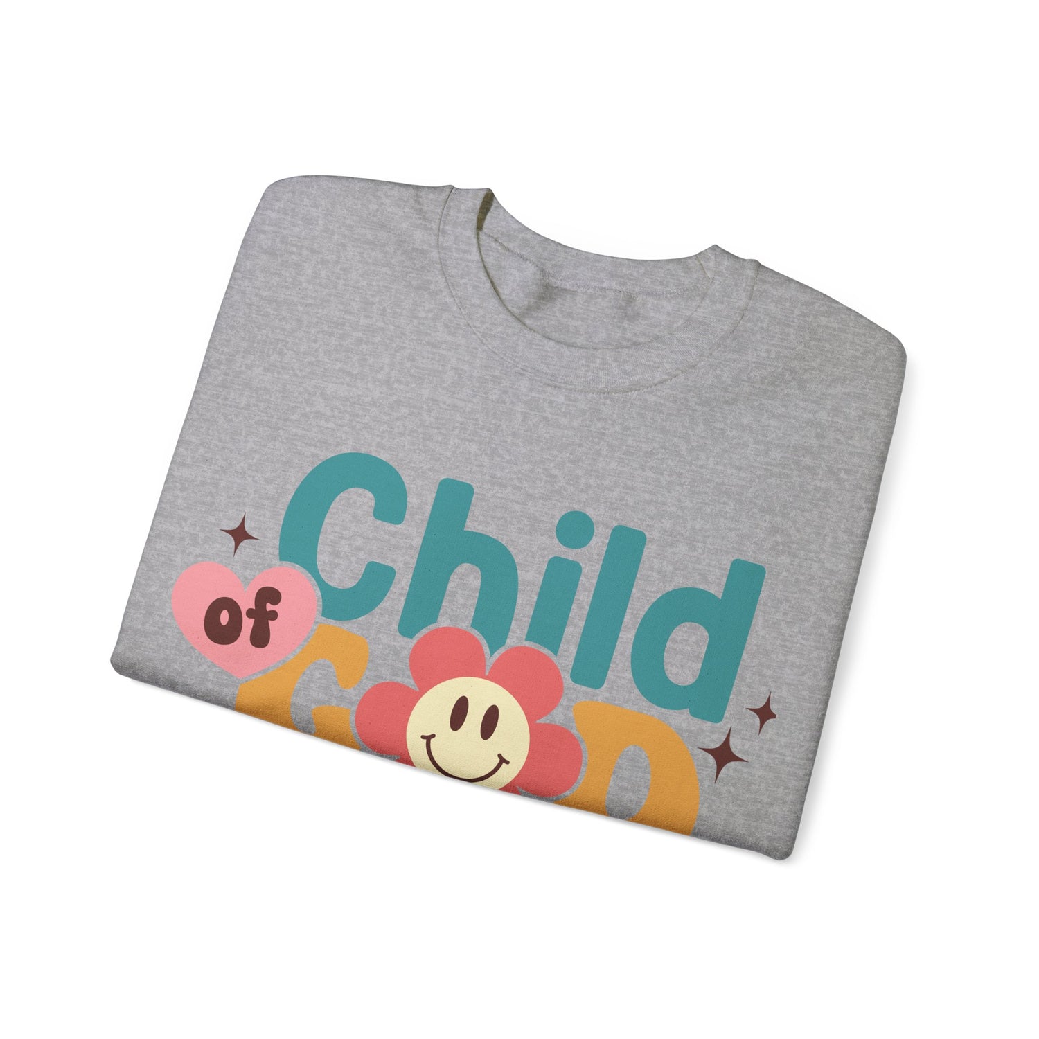 God is good; Unisex Heavy Blend™ Crewneck Sweatshirt