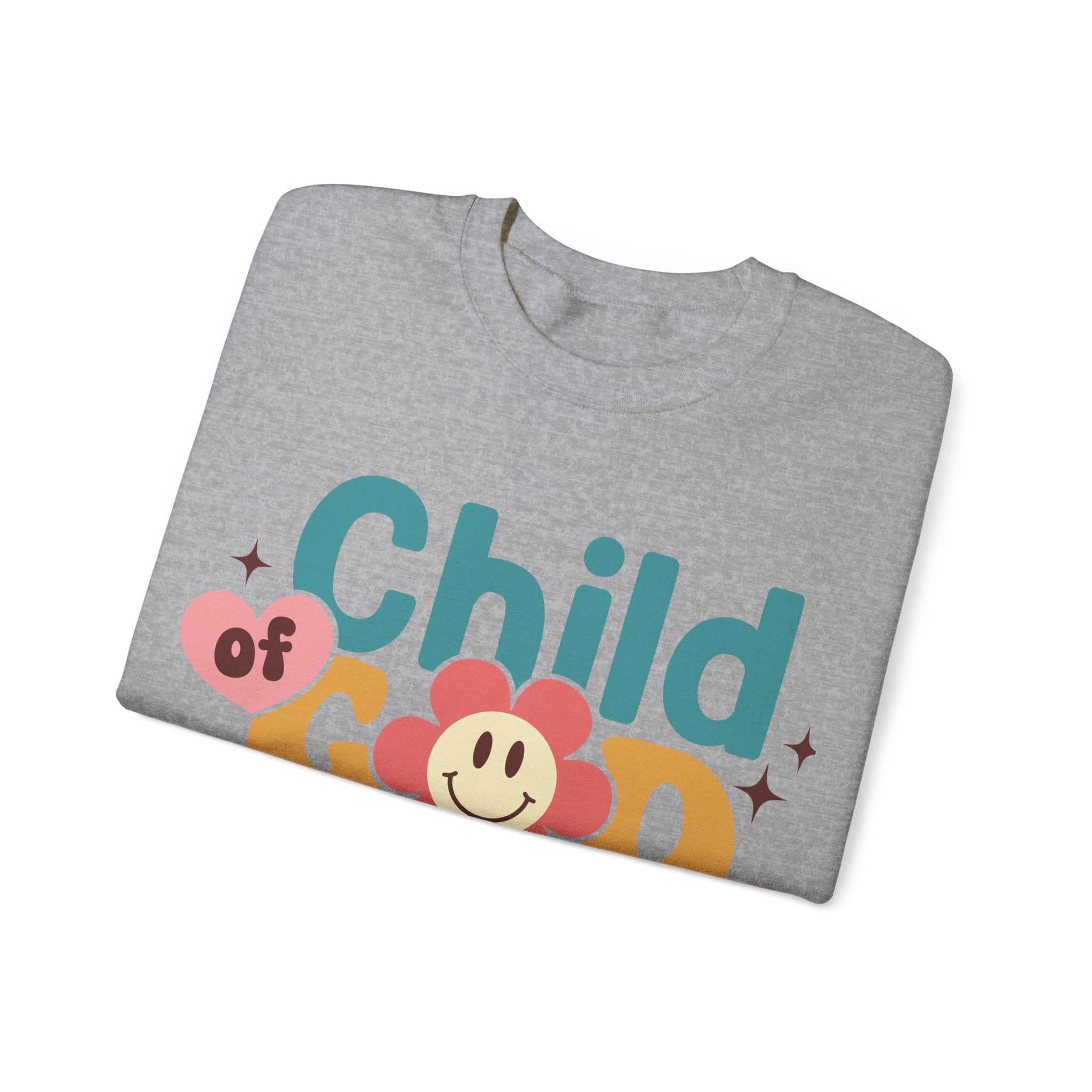 God is good; Unisex Heavy Blend™ Crewneck Sweatshirt