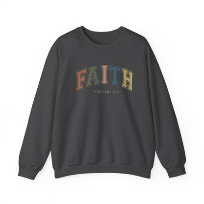 Faith Unisex Heavy Blend™ Crewneck Sweatshirt