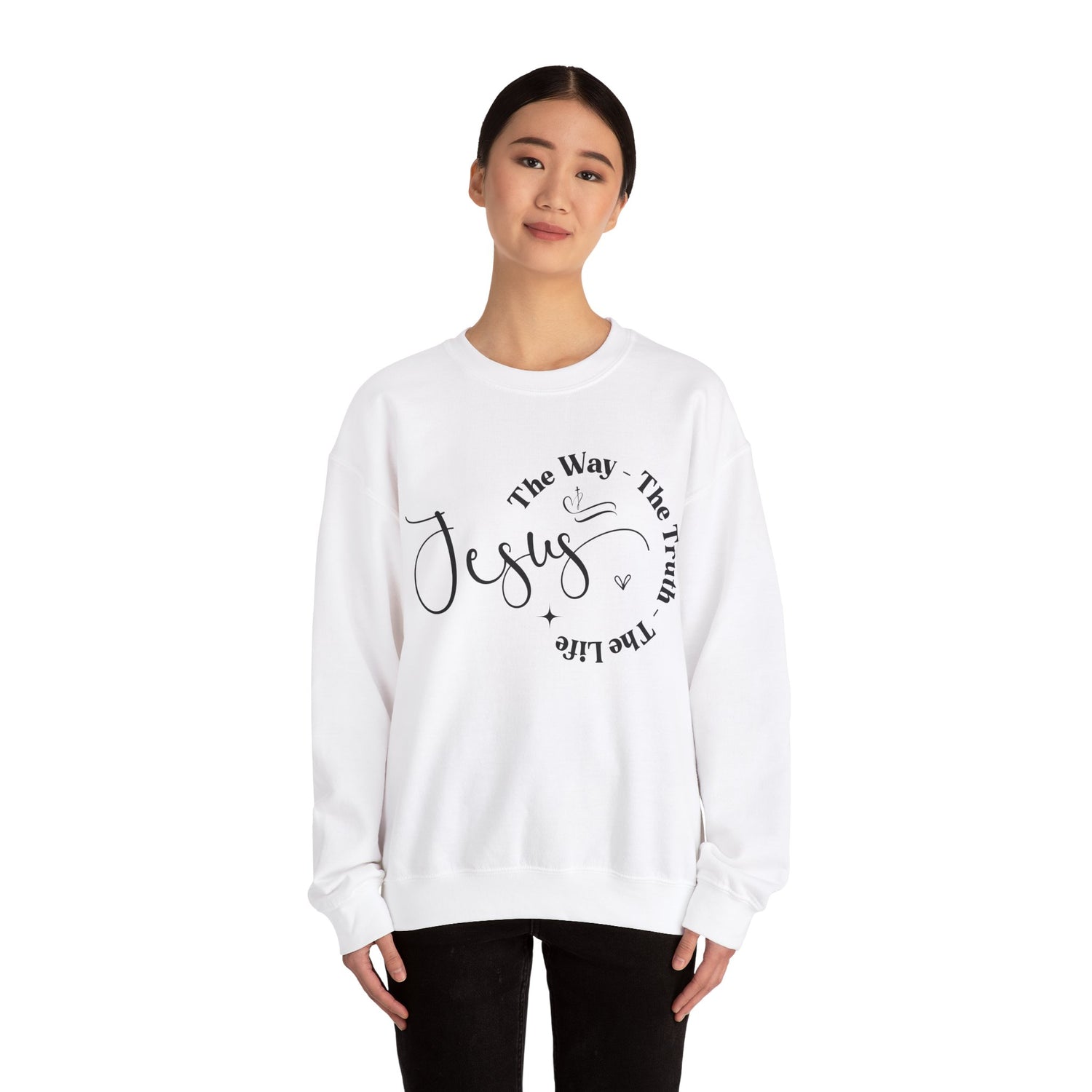 Jesus the Truth , Unisex Heavy Blend™ Crewneck Sweatshirt