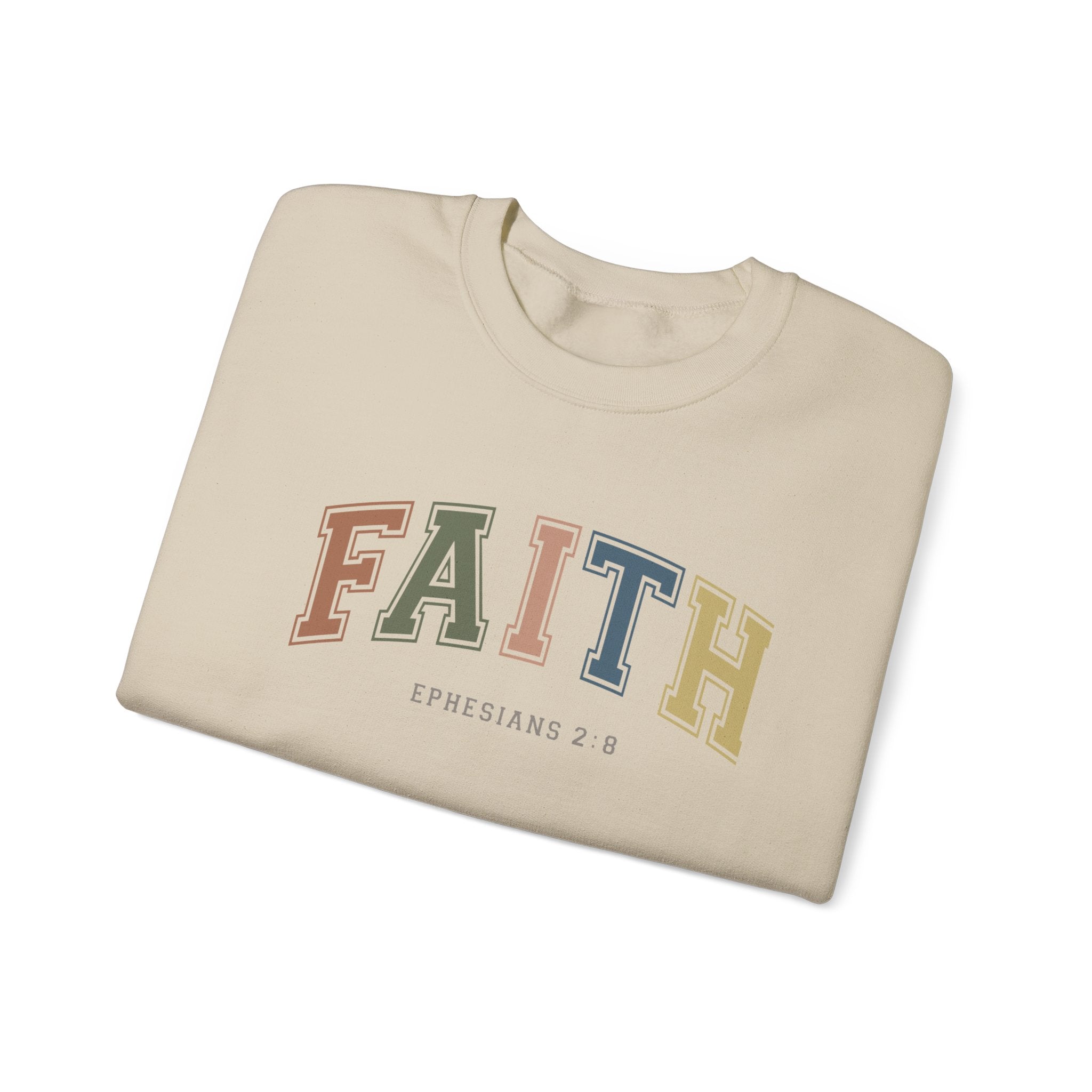 Faith Unisex Heavy Blend™ Crewneck Sweatshirt