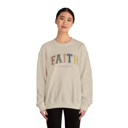 Faith Unisex Heavy Blend™ Crewneck Sweatshirt