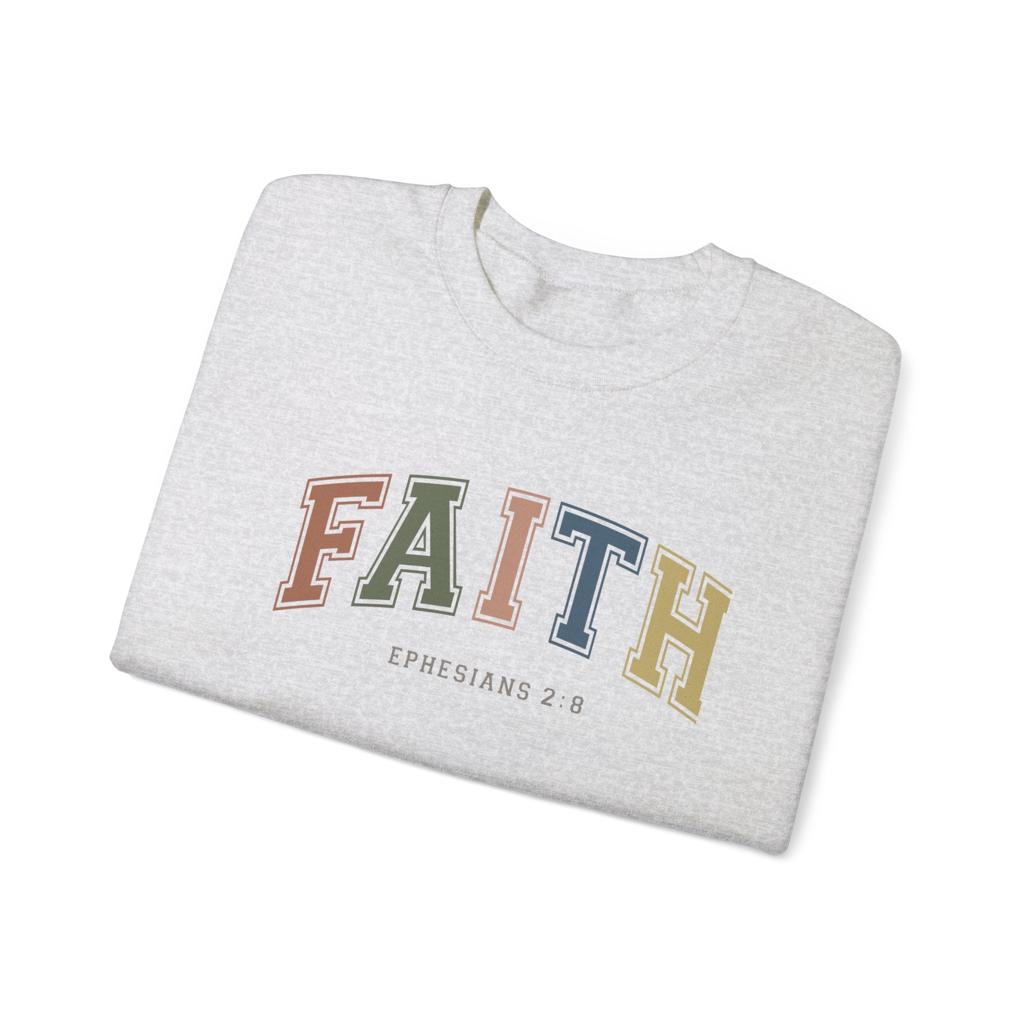 Faith Unisex Heavy Blend™ Crewneck Sweatshirt