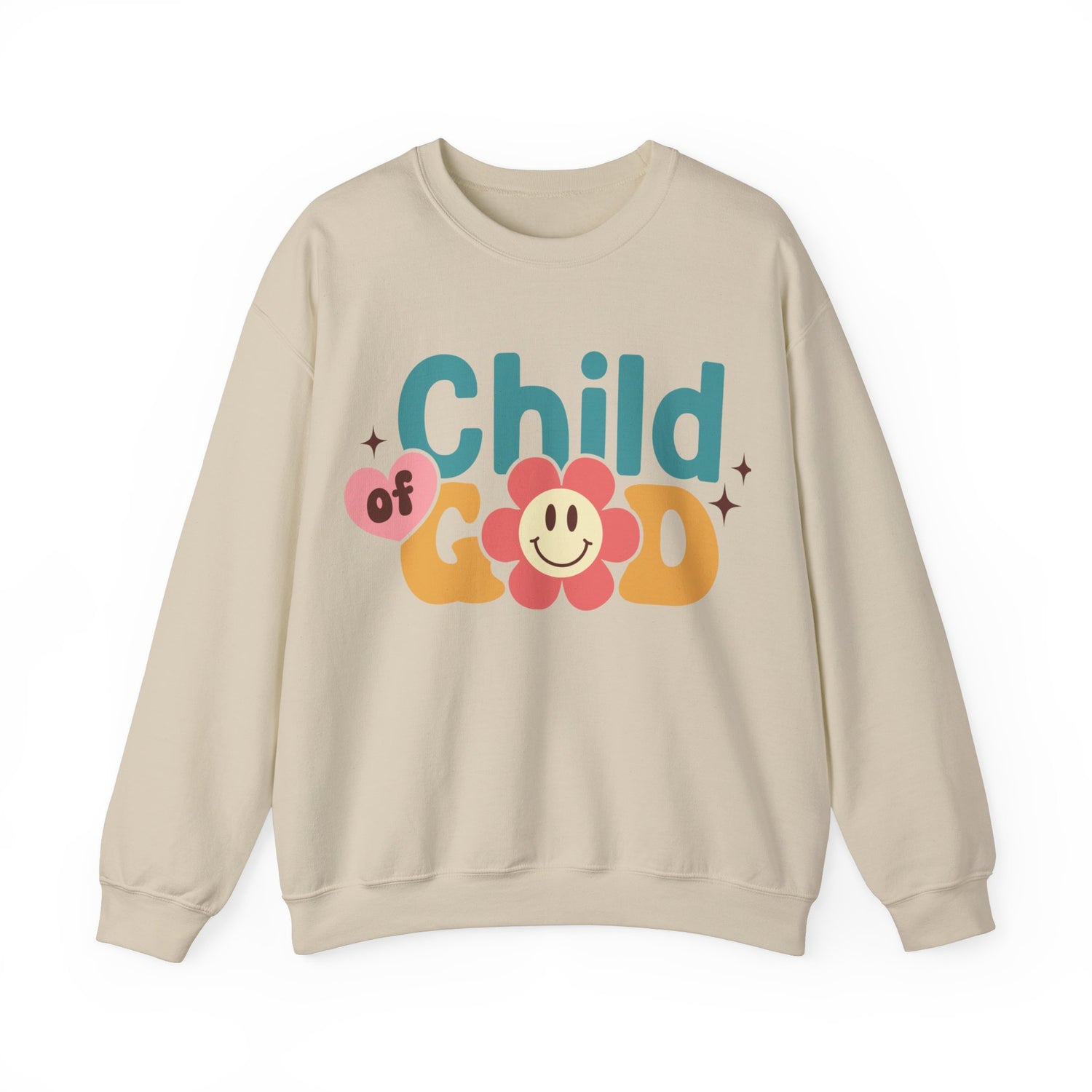 God is good; Unisex Heavy Blend™ Crewneck Sweatshirt