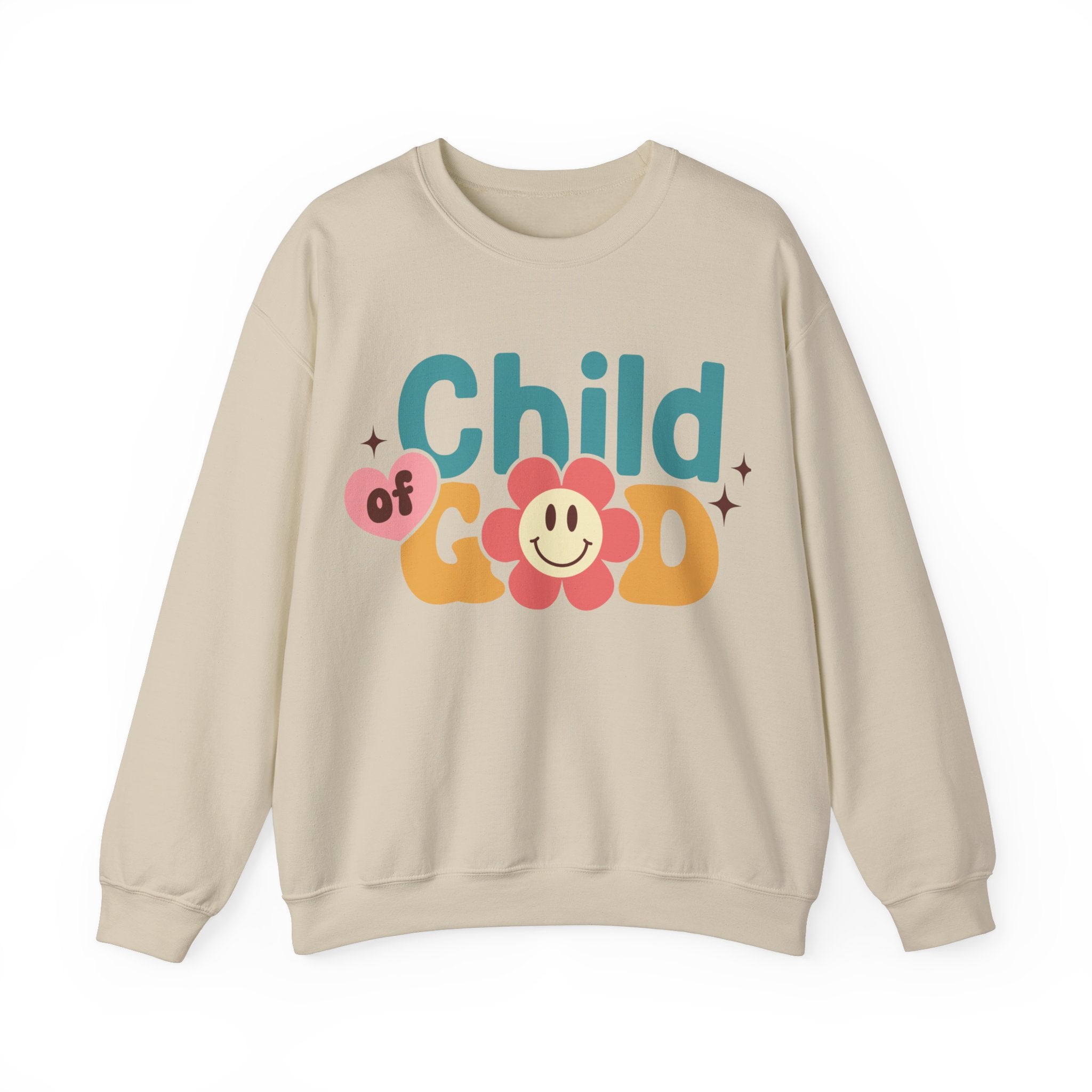 God is good; Unisex Heavy Blend™ Crewneck Sweatshirt