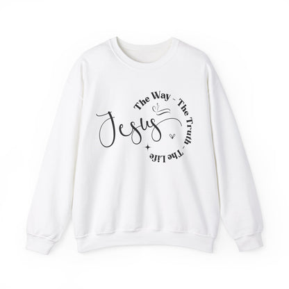 Jesus the Truth , Unisex Heavy Blend™ Crewneck Sweatshirt