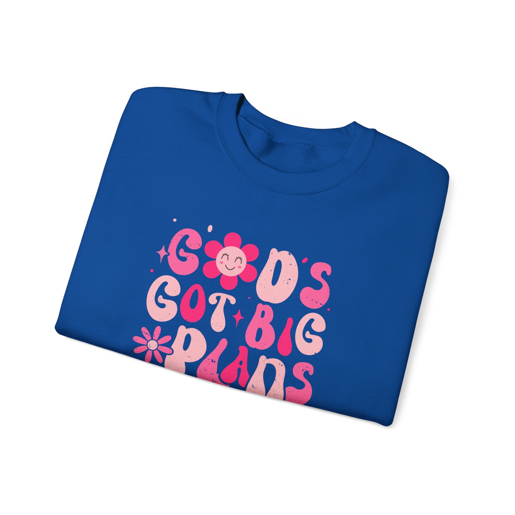 God’s plan. Unisex Heavy Blend™ Crewneck Sweatshirt