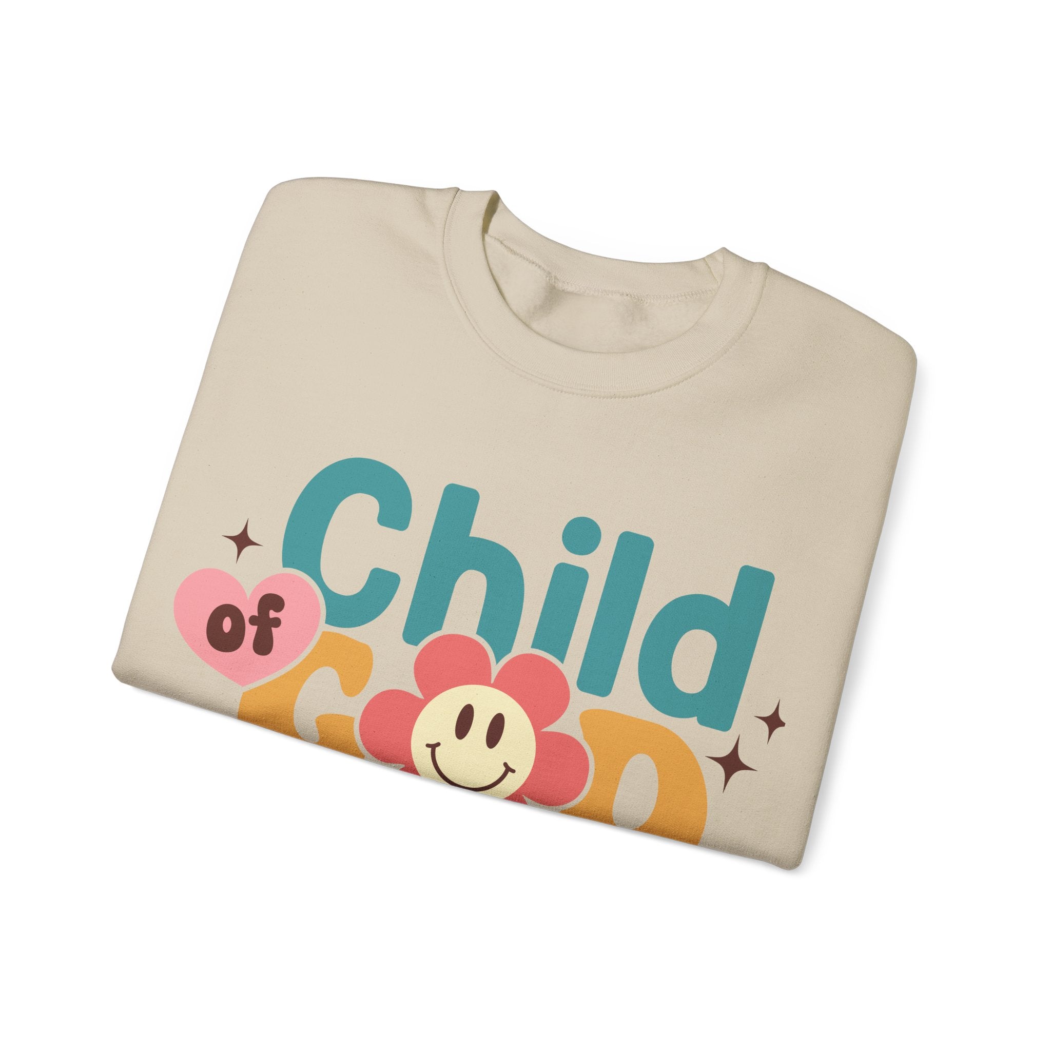God is good; Unisex Heavy Blend™ Crewneck Sweatshirt