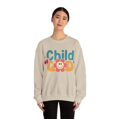 God is good; Unisex Heavy Blend™ Crewneck Sweatshirt