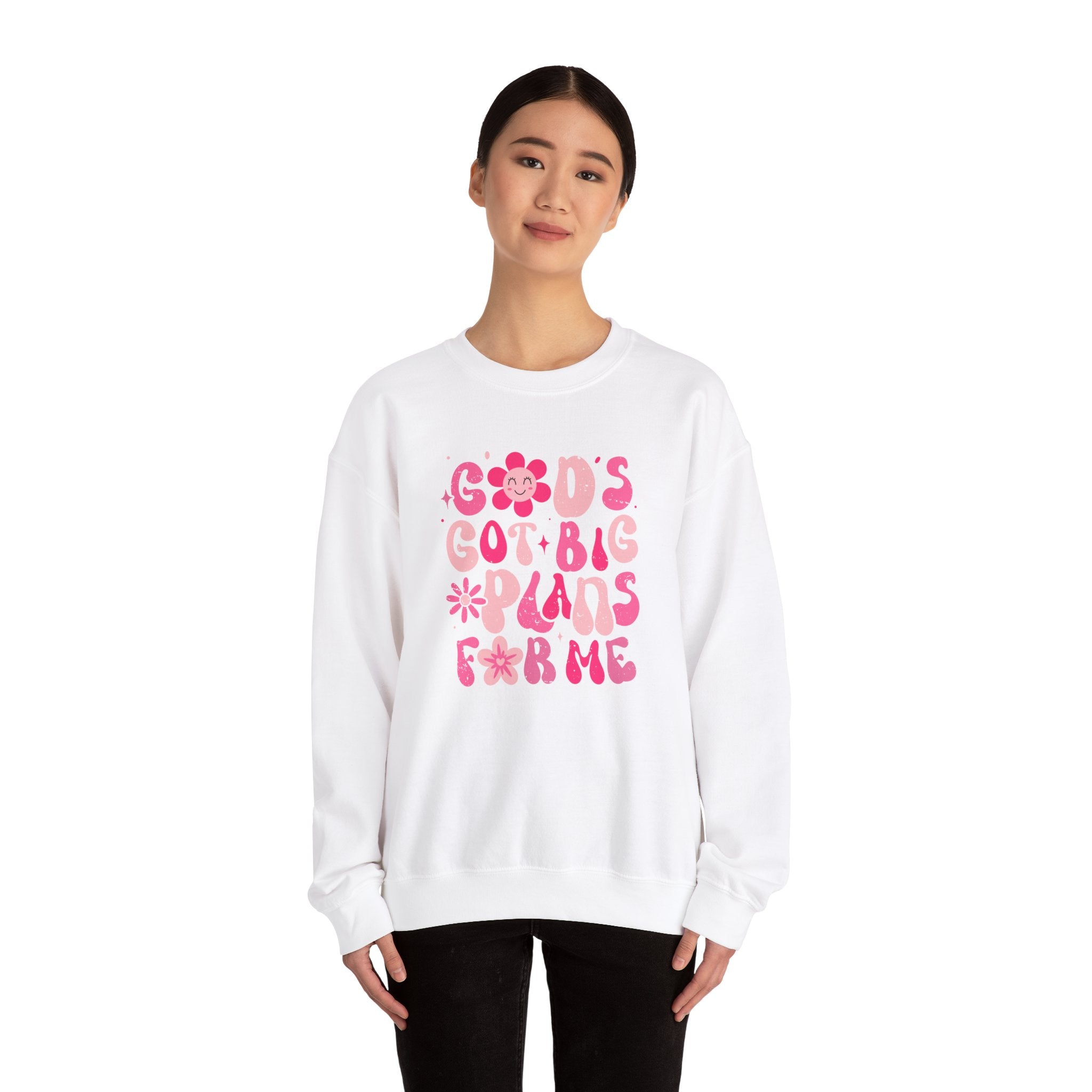God’s plan. Unisex Heavy Blend™ Crewneck Sweatshirt