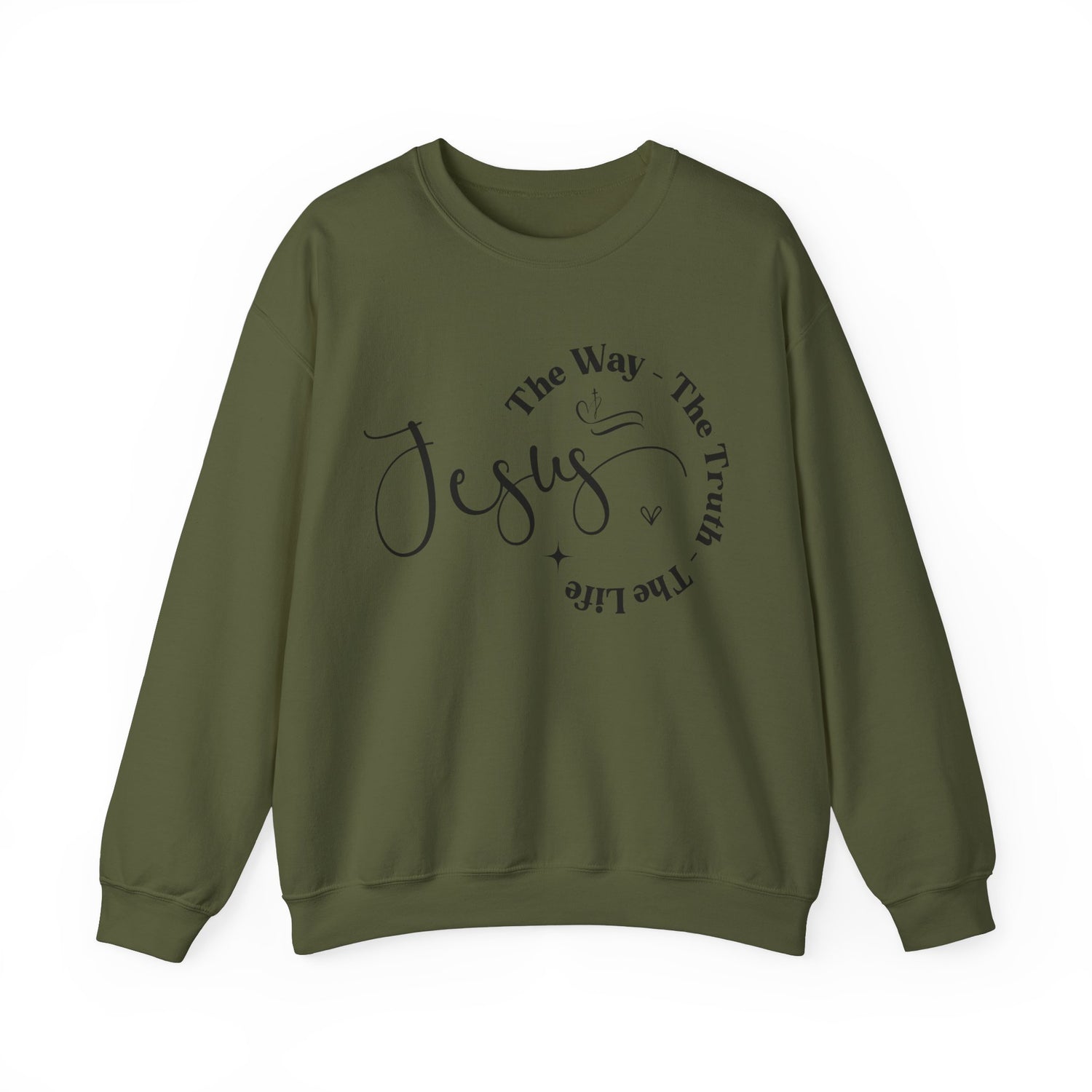 Jesus the Truth , Unisex Heavy Blend™ Crewneck Sweatshirt