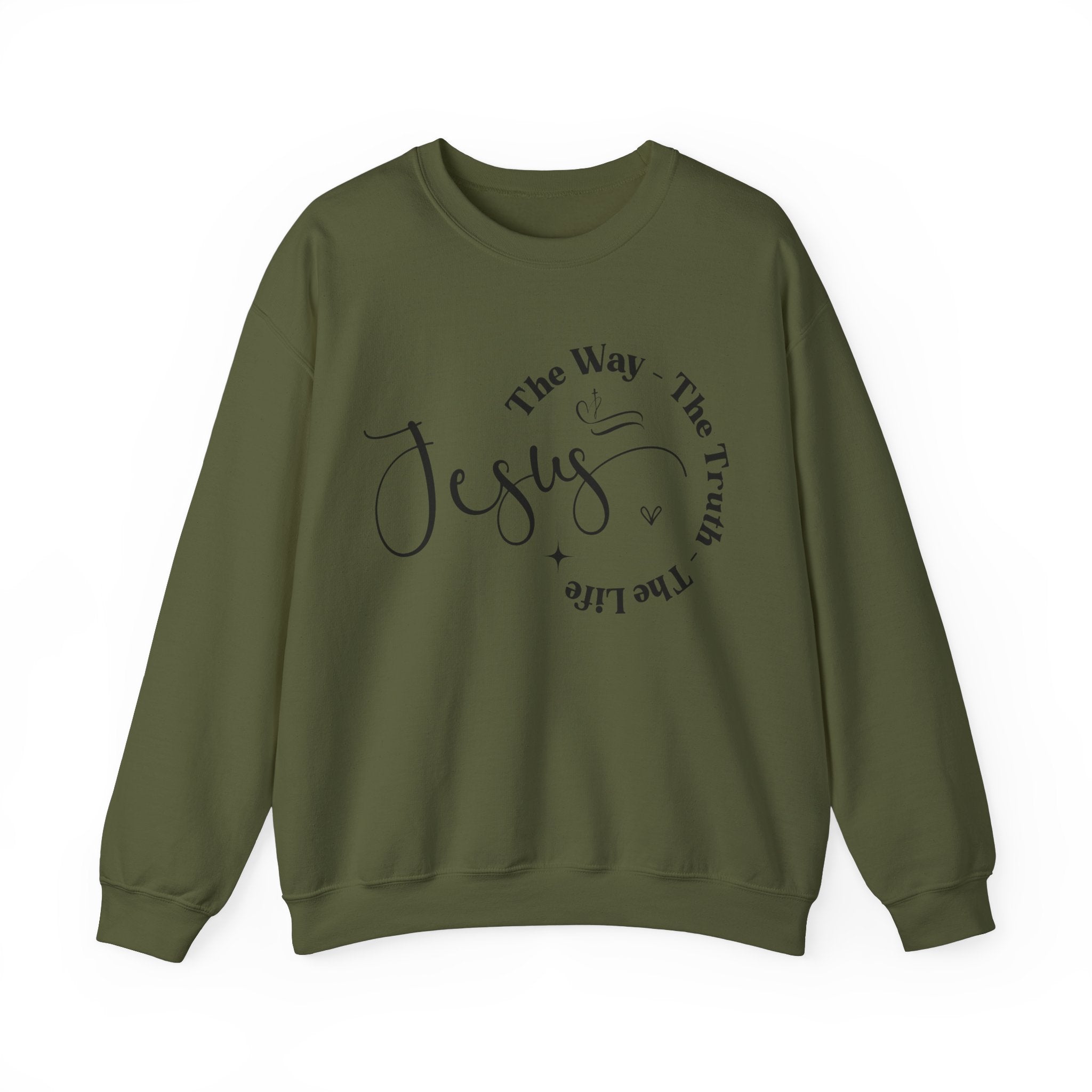 Jesus the Truth , Unisex Heavy Blend™ Crewneck Sweatshirt