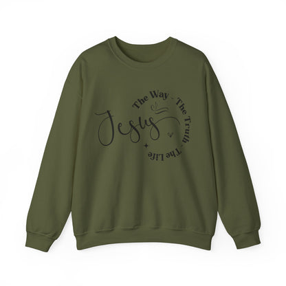 Jesus the Truth , Unisex Heavy Blend™ Crewneck Sweatshirt
