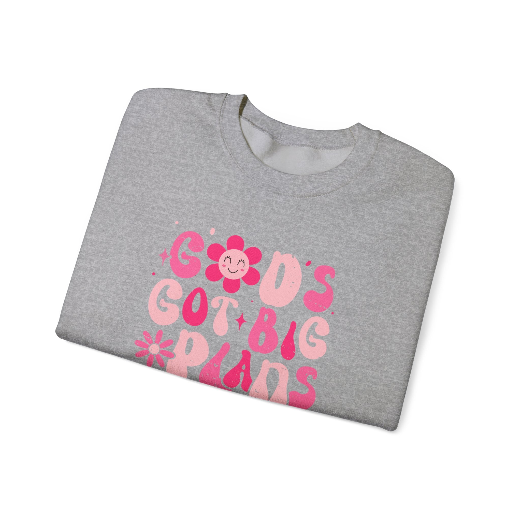 God’s plan. Unisex Heavy Blend™ Crewneck Sweatshirt