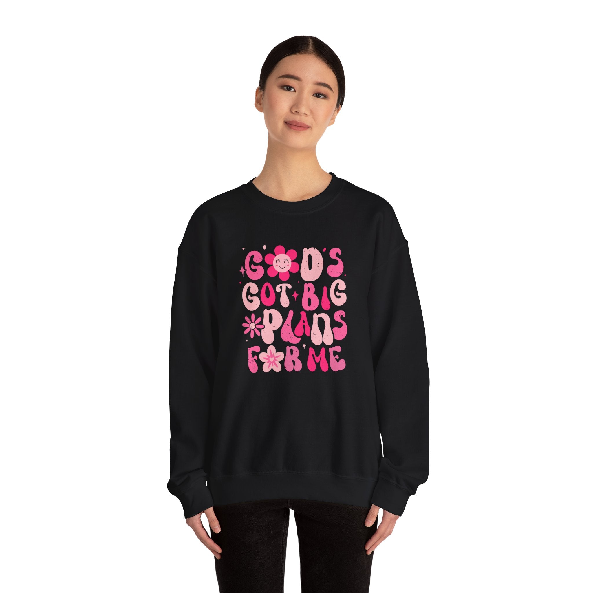 God’s plan. Unisex Heavy Blend™ Crewneck Sweatshirt
