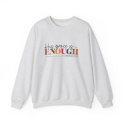 Faithful Unisex Sweatshirt - His Grace is Enough Christian Design