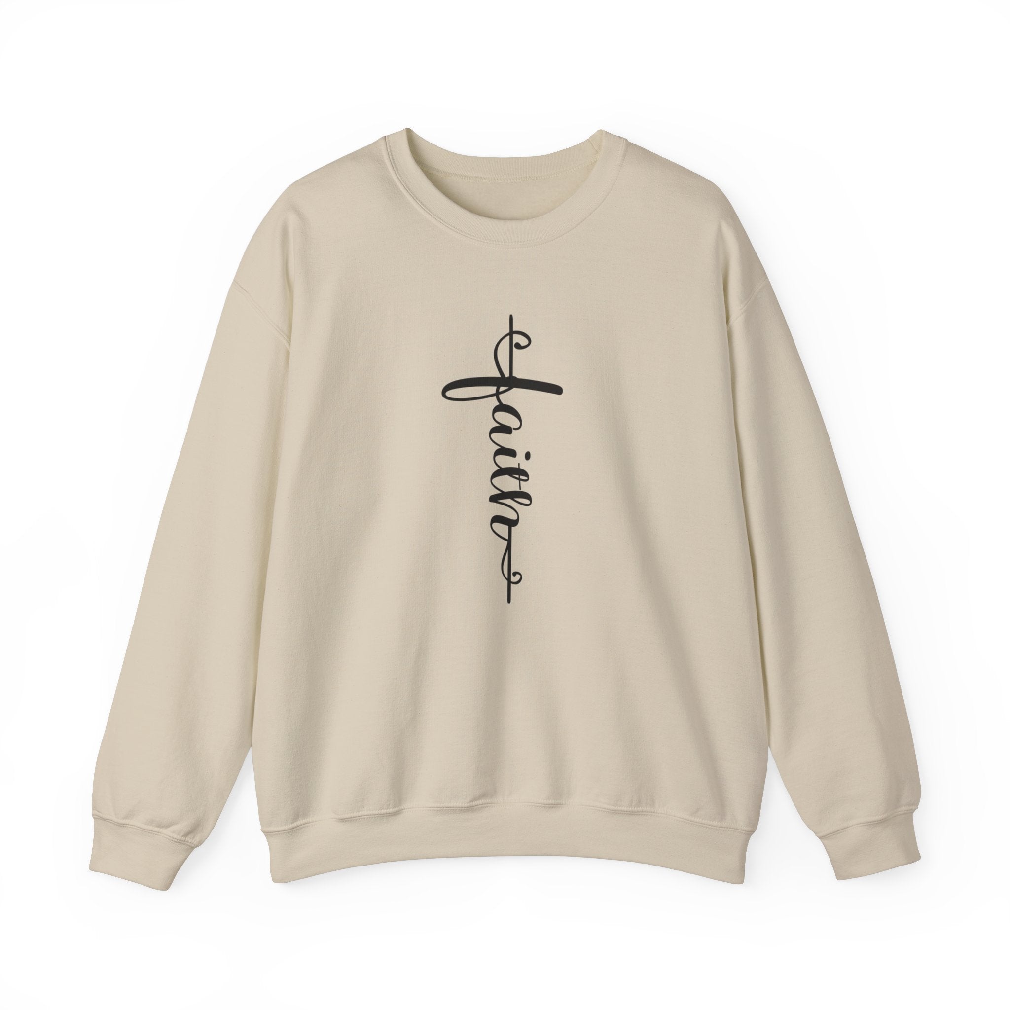 Faith, Unisex Heavy Blend™ Crewneck Sweatshirt