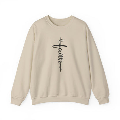 Faith, Unisex Heavy Blend™ Crewneck Sweatshirt