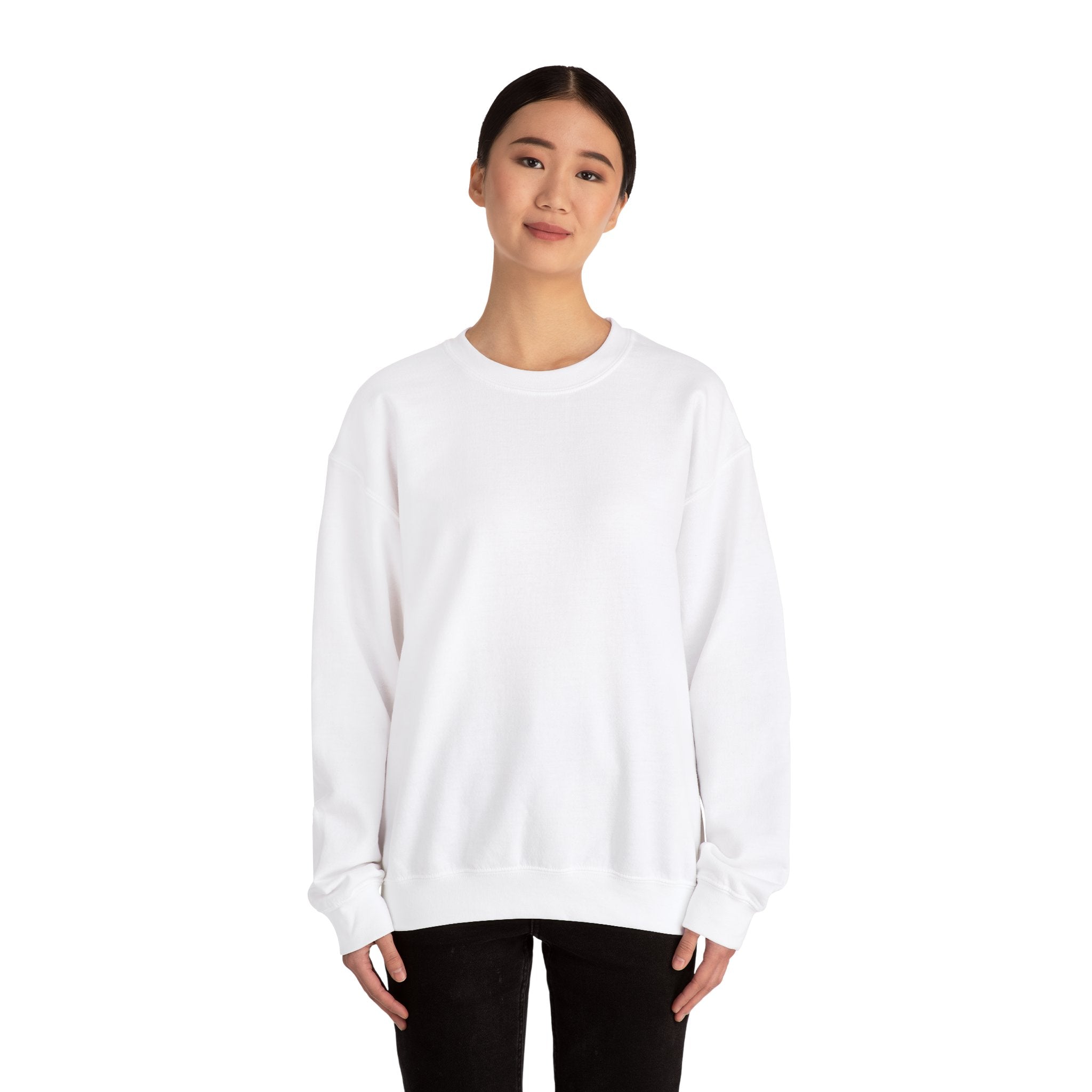 Jesus has my back; Unisex Heavy Blend™ Crewneck Sweatshirt