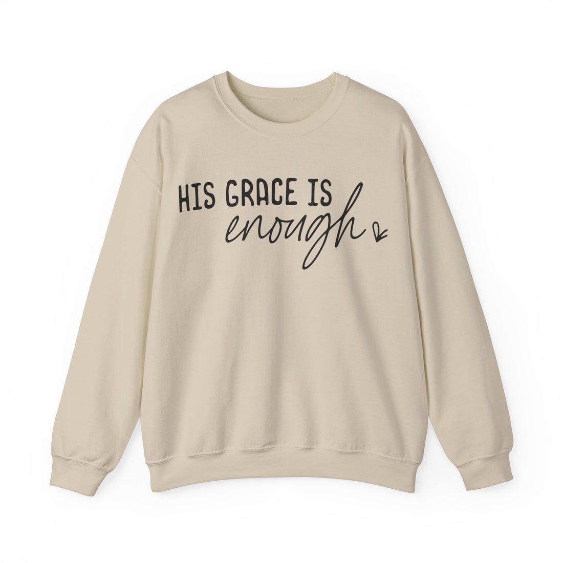 His Grace; Unisex Heavy Blend™ Crewneck Sweatshirt